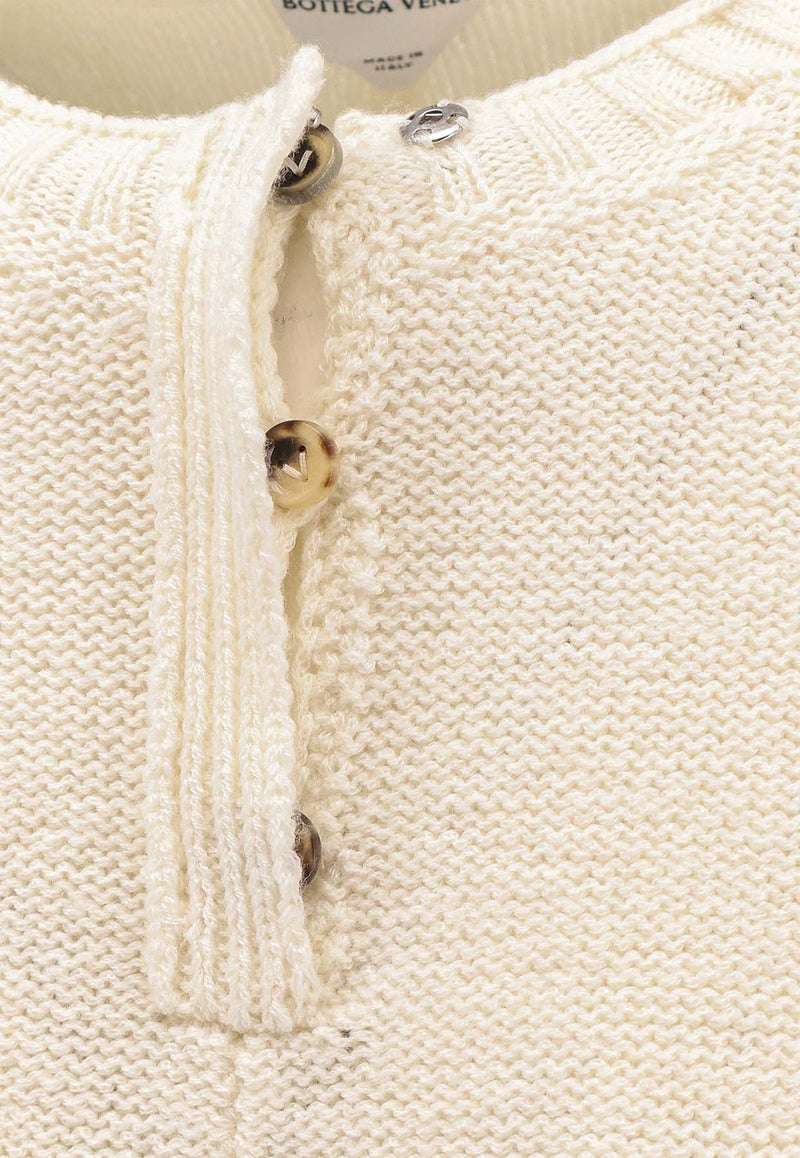 Bottega Veneta Wool Sweater 831474V5NE09071_CHALK_34722797