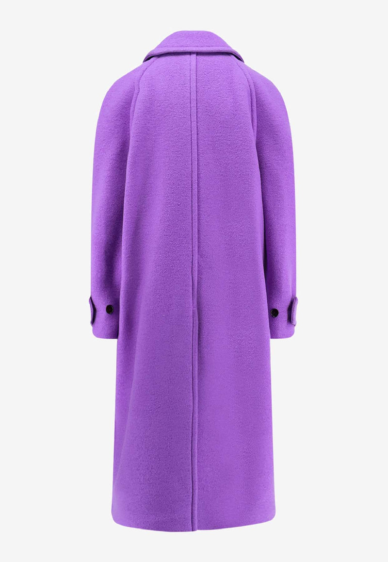 Gucci Cashmere-Blend Long Compact Coat Purple 840075Z8B4W5007_NEW MAGIC PURPLE_29850058