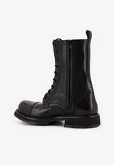 Balenciaga Truck Lace-Up Leather Boots Black 844925WCDA01000_Black_30005006