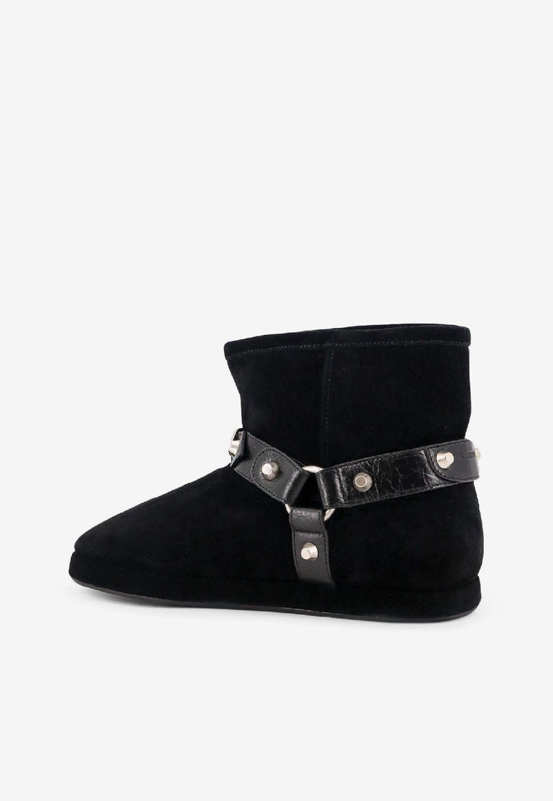 Balenciaga Alaska Soft Ankle Boots Black 845895WBFC31081_Black_30005002