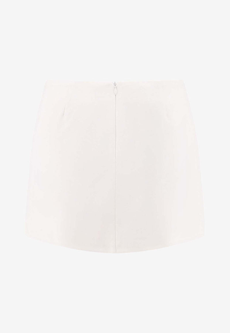 PINKO Sequin Embellished Mini Skirt White 105496A2PNZ04_White_29847629