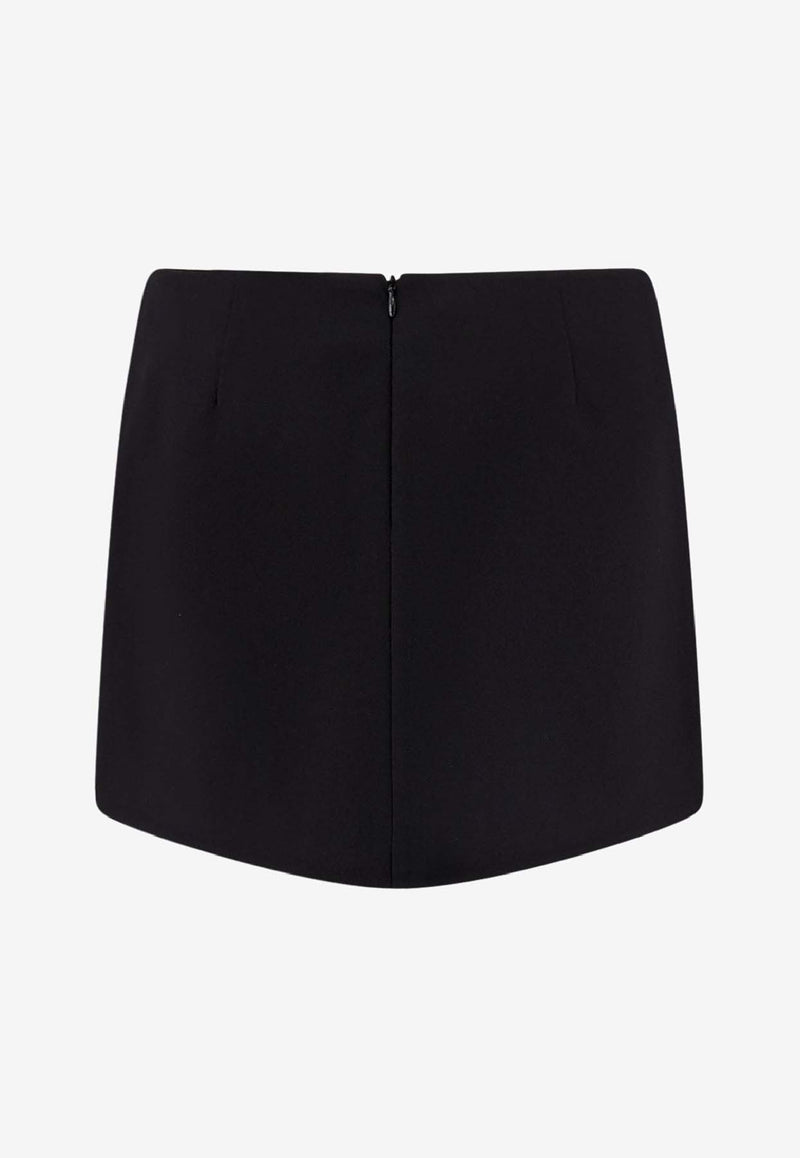 PINKO Sequin Embellished Mini Skirt Black 105496A2PNZ99_Black_29844685