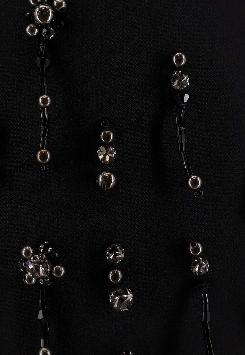 PINKO Sequin Embellished Mini Skirt Black 105496A2PNZ99_Black_29844685