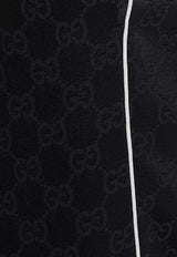 Gucci Monogram Wide-Leg Pants Black 794774XJGSE1000_Black_29852539