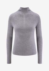 Hugo Boss Foliora Wool Sweater Gray 50549166058_Light pastel grey_30893664