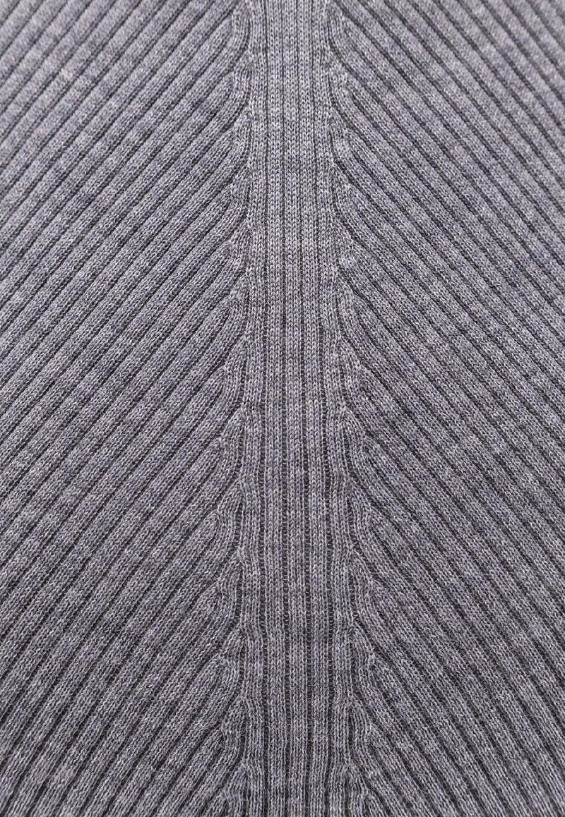 Hugo Boss Foliora Wool Sweater Gray 50549166058_Light pastel grey_30893664