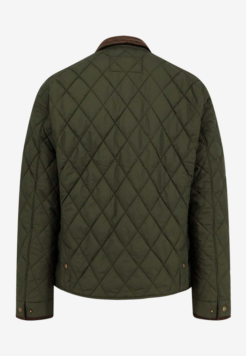 Polo Ralph Lauren Beaton Quilted Jacket Green 710847071001_COMPANY OLIVE_29841637