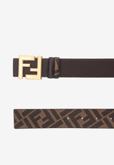 Fendi FF Square Reversible Leather Belt Brown 7C0541ASIWF1S9U_EBANO+TB MORO+O SAT_29850333