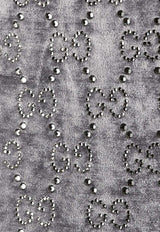 Gucci Embellished GG Logo Jumpsuit Gray 850293XUANS1037_GREY/MIX_29850019