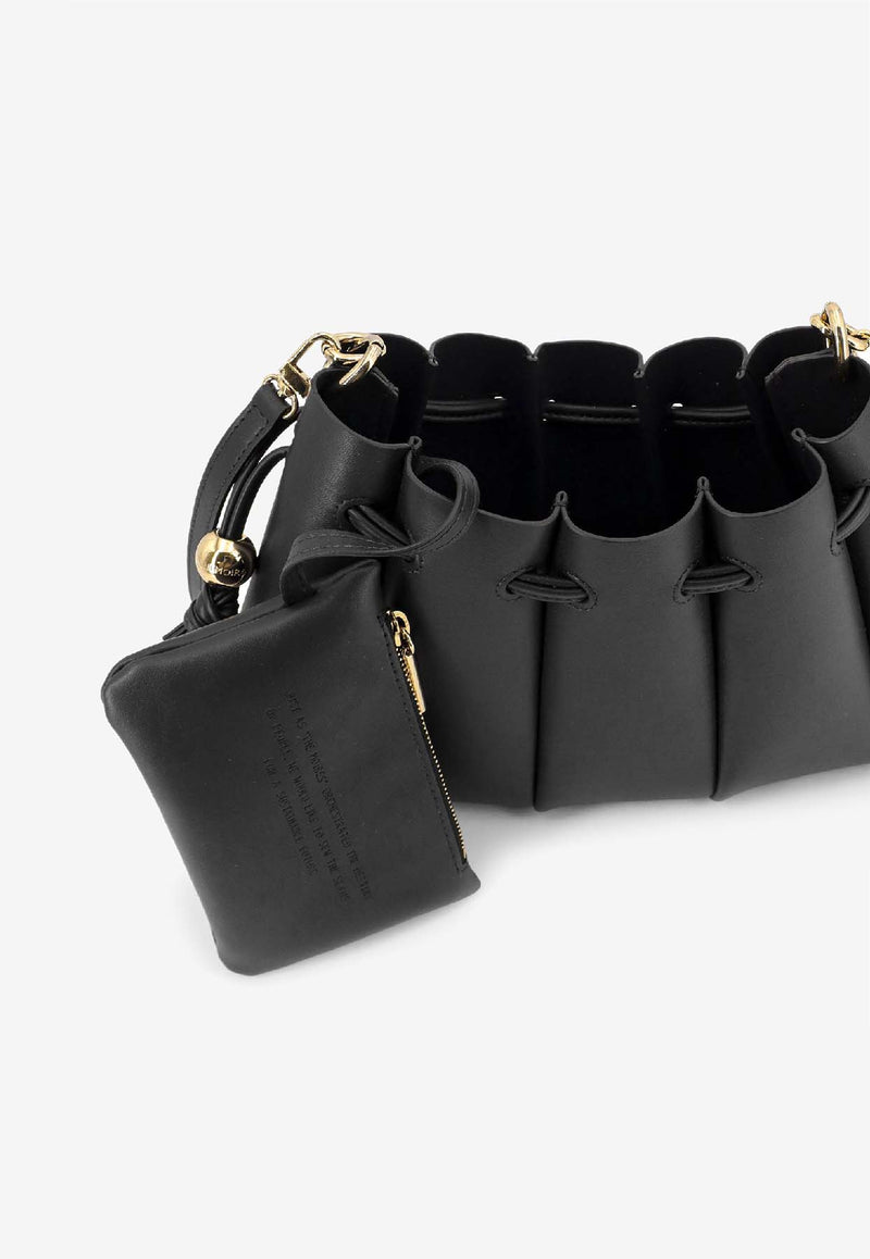 Themoirè Dafne Faux Leather Crossbody Bag Black TMCODFN1BLACK_Black_35065801