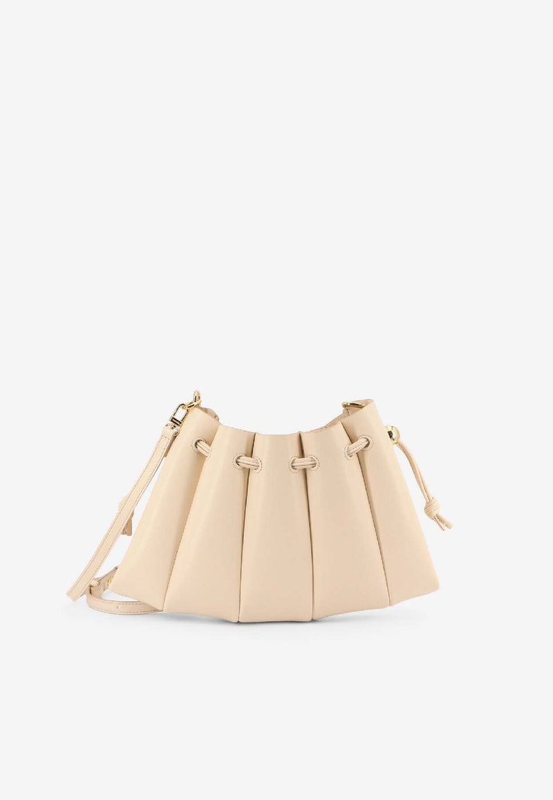 Themoirè Dafne Faux Leather Crossbody Bag Ivory TMCODFN81SHELL_Ivory_35065783