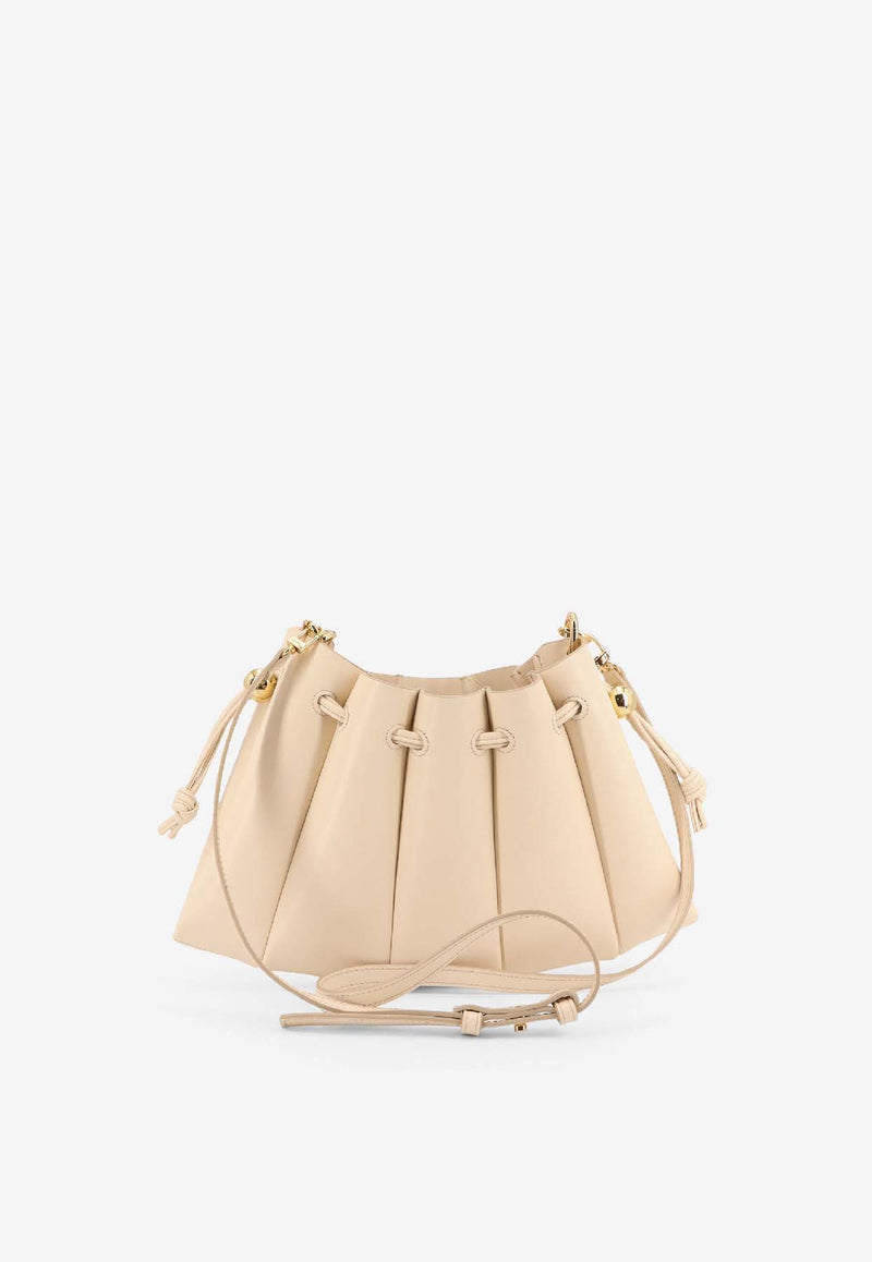 Themoirè Dafne Faux Leather Crossbody Bag Ivory TMCODFN81SHELL_Ivory_35065783