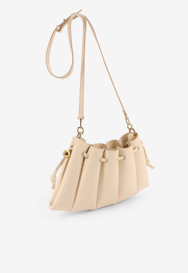 Themoirè Dafne Faux Leather Crossbody Bag Ivory TMCODFN81SHELL_Ivory_35065783