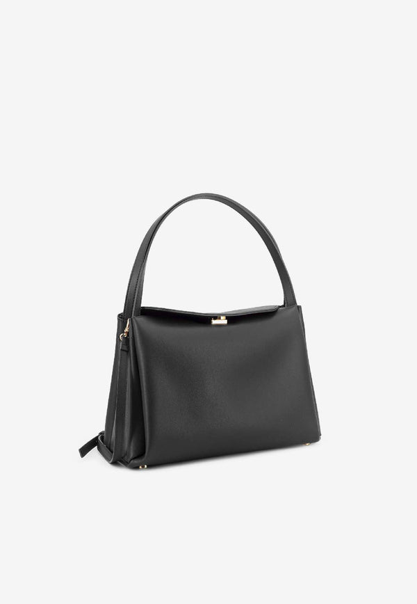 Themoirè Eudora Faux Leather Shoulder Bag Black TMCOEUDN1BLACK_Black_35066003