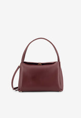 Themoirè Eudora Faux Leather Shoulder Bag Bordeaux TMFW25EUDN120PRUNE_Prune_35065821