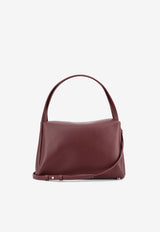 Themoirè Eudora Faux Leather Shoulder Bag Bordeaux TMFW25EUDN120PRUNE_Prune_35065821