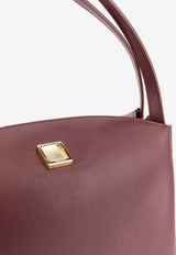 Themoirè Eudora Faux Leather Shoulder Bag Bordeaux TMFW25EUDN120PRUNE_Prune_35065821