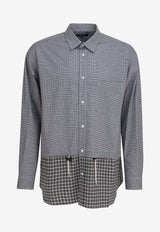 Checked Buttoned Shirt