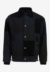 Patchwork Buttoned Jacket