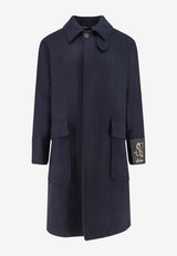 Sealup Single-Breasted Wool Coat Black 50178768501_Black_35065965