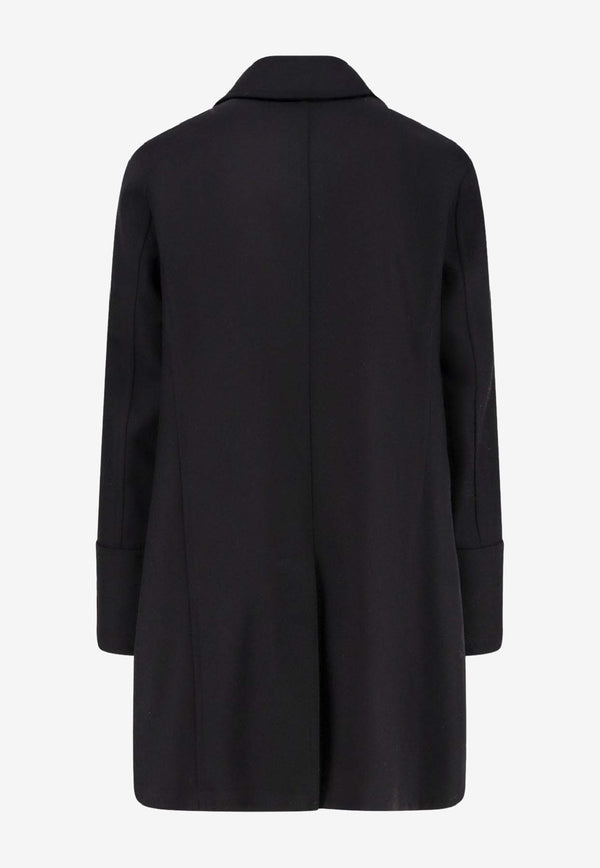 Sealup Genova Double-Breasted Wool Coat Gray 50092759136_Grey_35065786