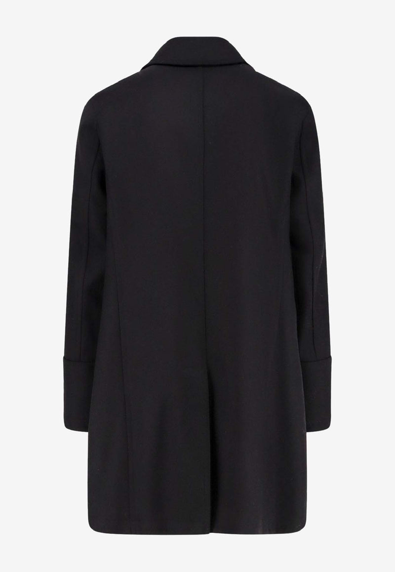 Sealup Genova Double-Breasted Wool Coat Gray 50092759136_Grey_35065786