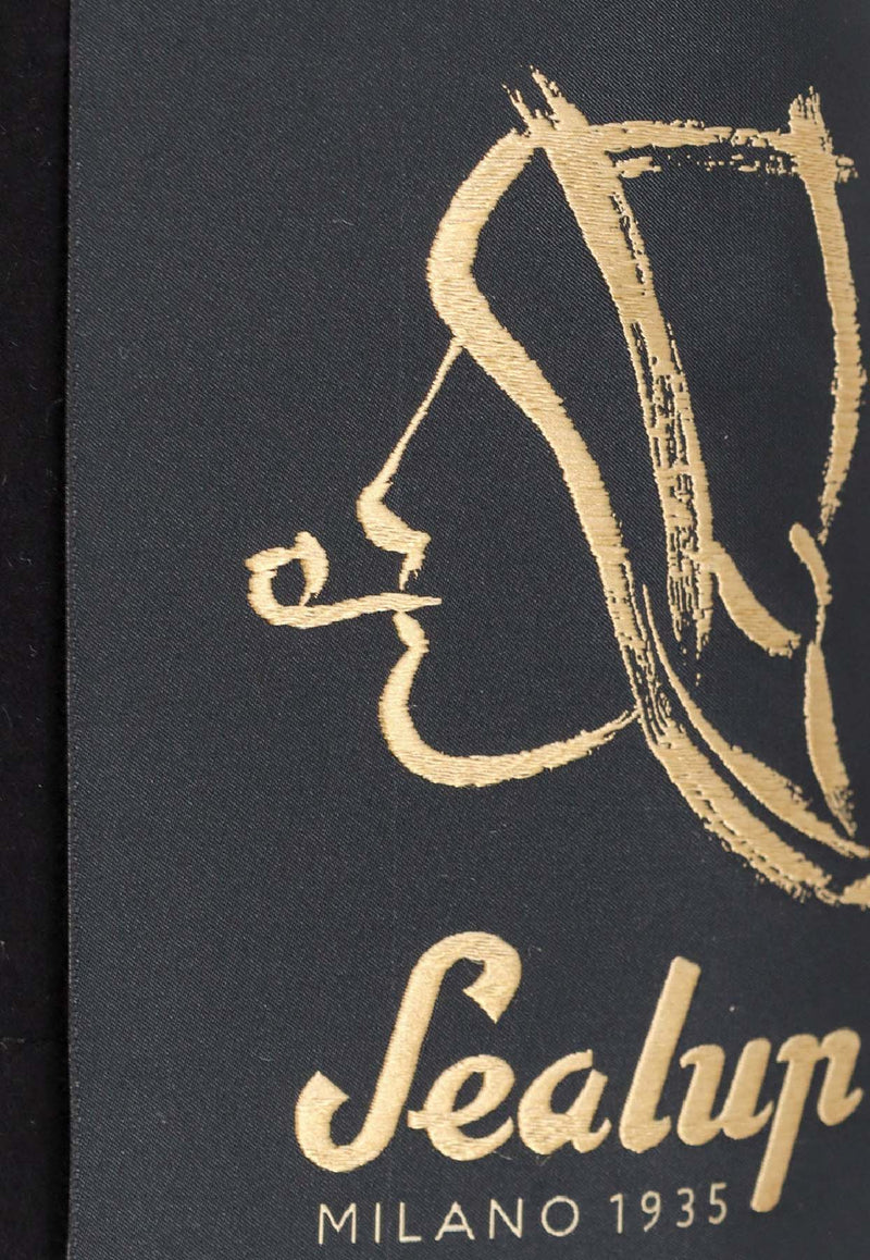 Sealup Genova Double-Breasted Wool Coat Gray 50092759136_Grey_35065786