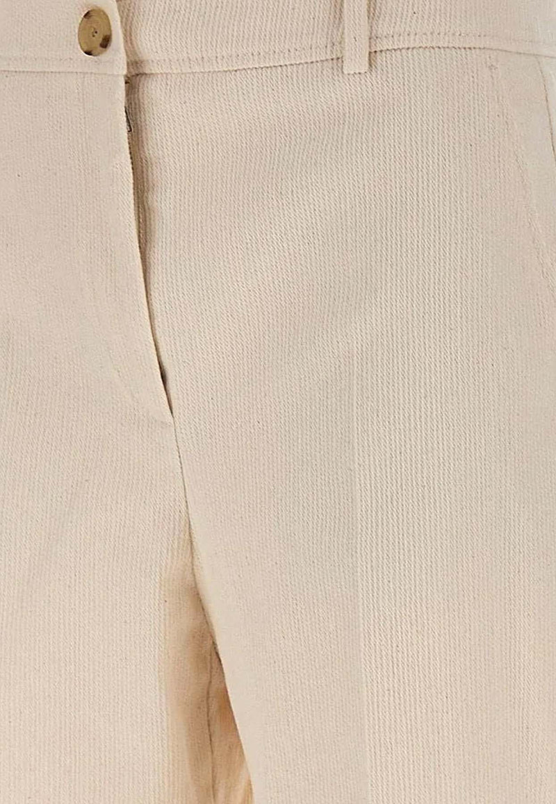 Hugo Boss Corduroy Straight-Leg Pants Beige 50549169118_Light pastel grey_30893780