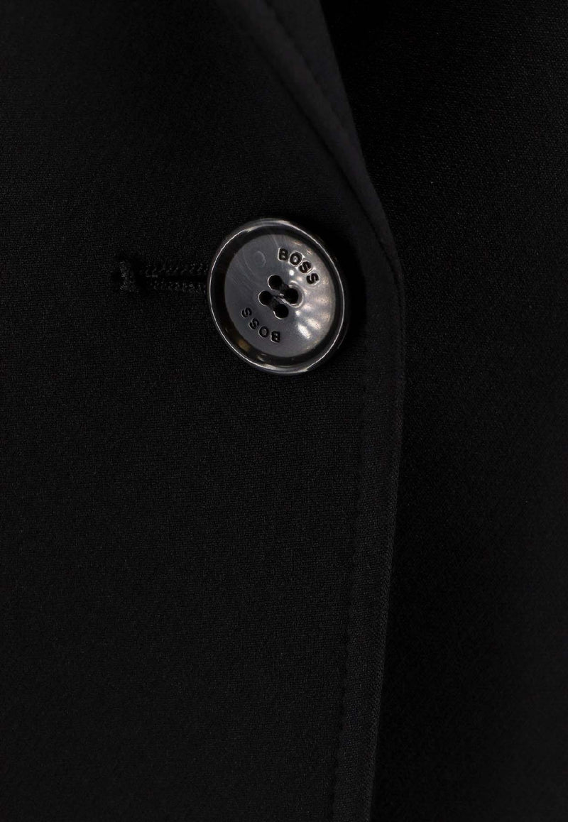 Hugo Boss Jabla Single-Breasted Blazer Black 50549396001_Black_30893685