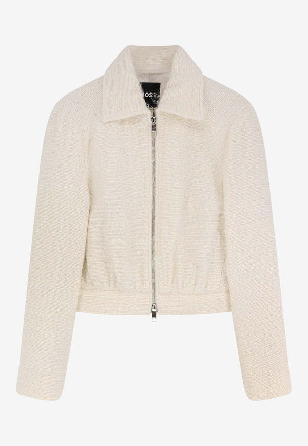 Hugo Boss Jocalen Wool-Blend Jacket White 50549159118_OPEN WHITE_30893724