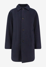 Paltò Cantuccio Single-Breasted Buttoned Coat Navy B51PUCANTFWO205_Black_35065866