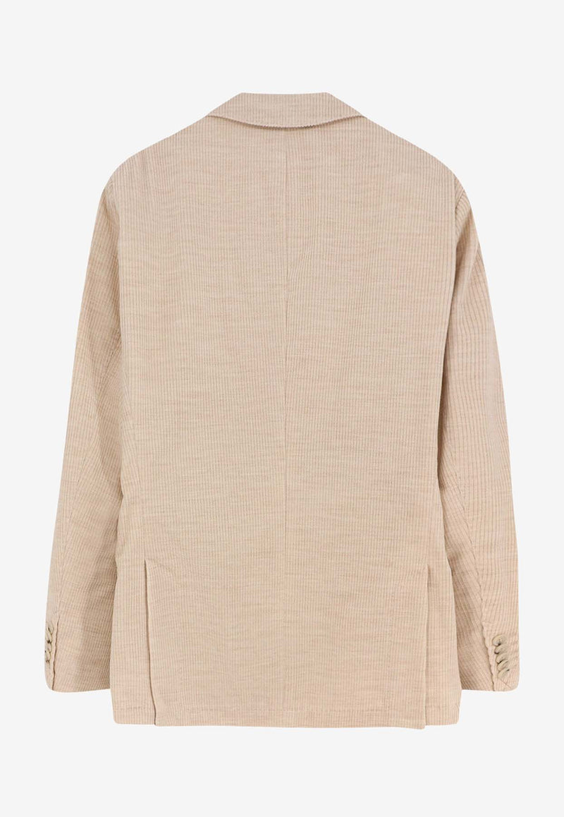 Hugo Boss Heston Corduroy Blazer Beige 50549642287_Open beige_30893730