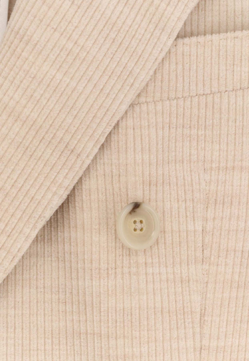 Hugo Boss Heston Corduroy Blazer Beige 50549642287_Open beige_30893730