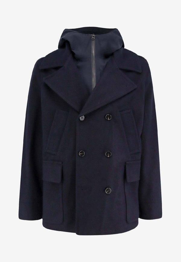Paltò Single-Breasted Buttoned Coat Black B51PUFIORFWO205_Black_35065834