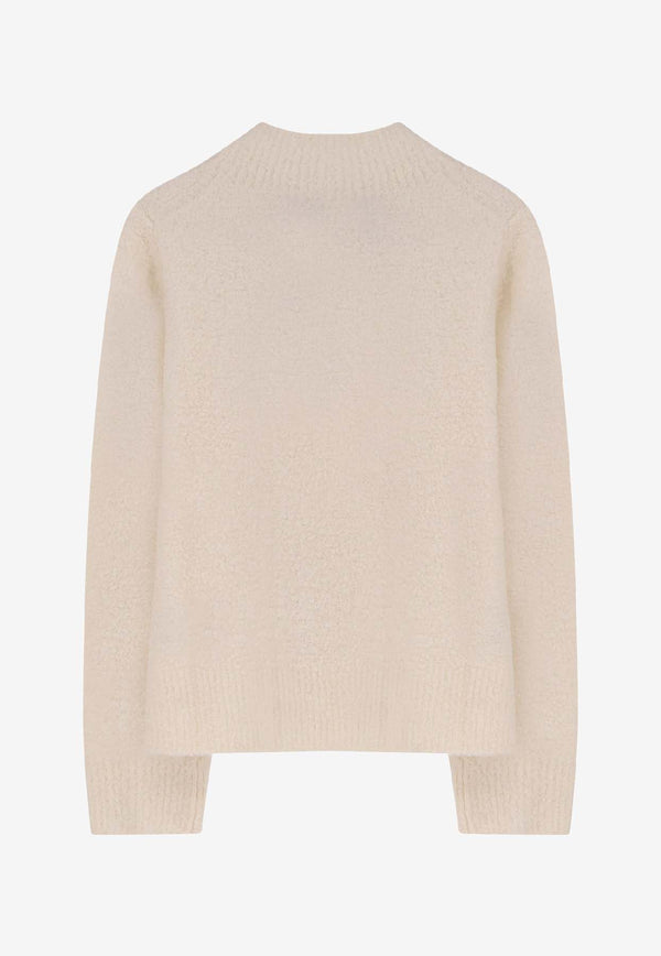 Hugo Boss Fubrina Wool-Blend Sweater Cream 50547907118_OPEN WHITE_30893760