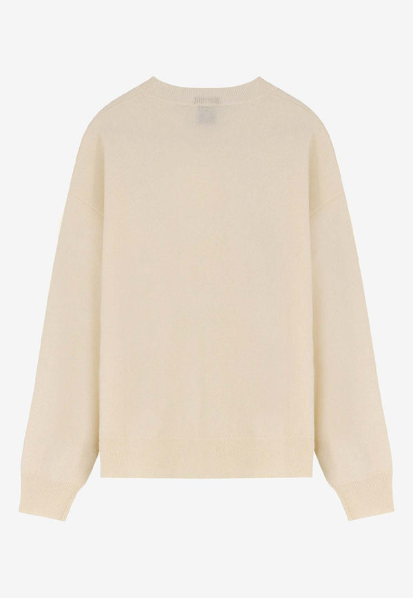 Hugo Boss Fascona Crewneck Sweater Cream 50547883118_OPEN WHITE_30893606