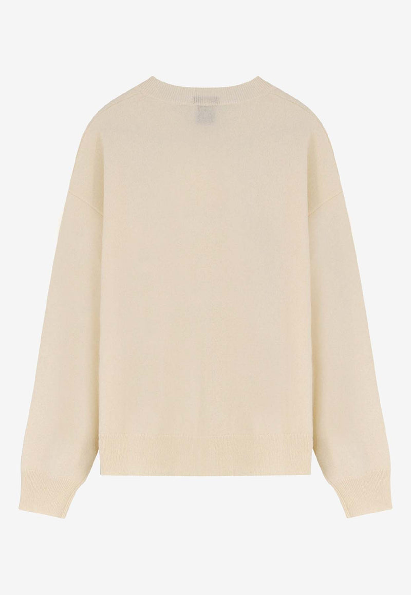 Hugo Boss Fascona Crewneck Sweater Cream 50547883118_OPEN WHITE_30893606