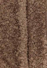 Hugo Boss Faux Fur Coat Brown 50548340247_OPEN BROWN_30893722