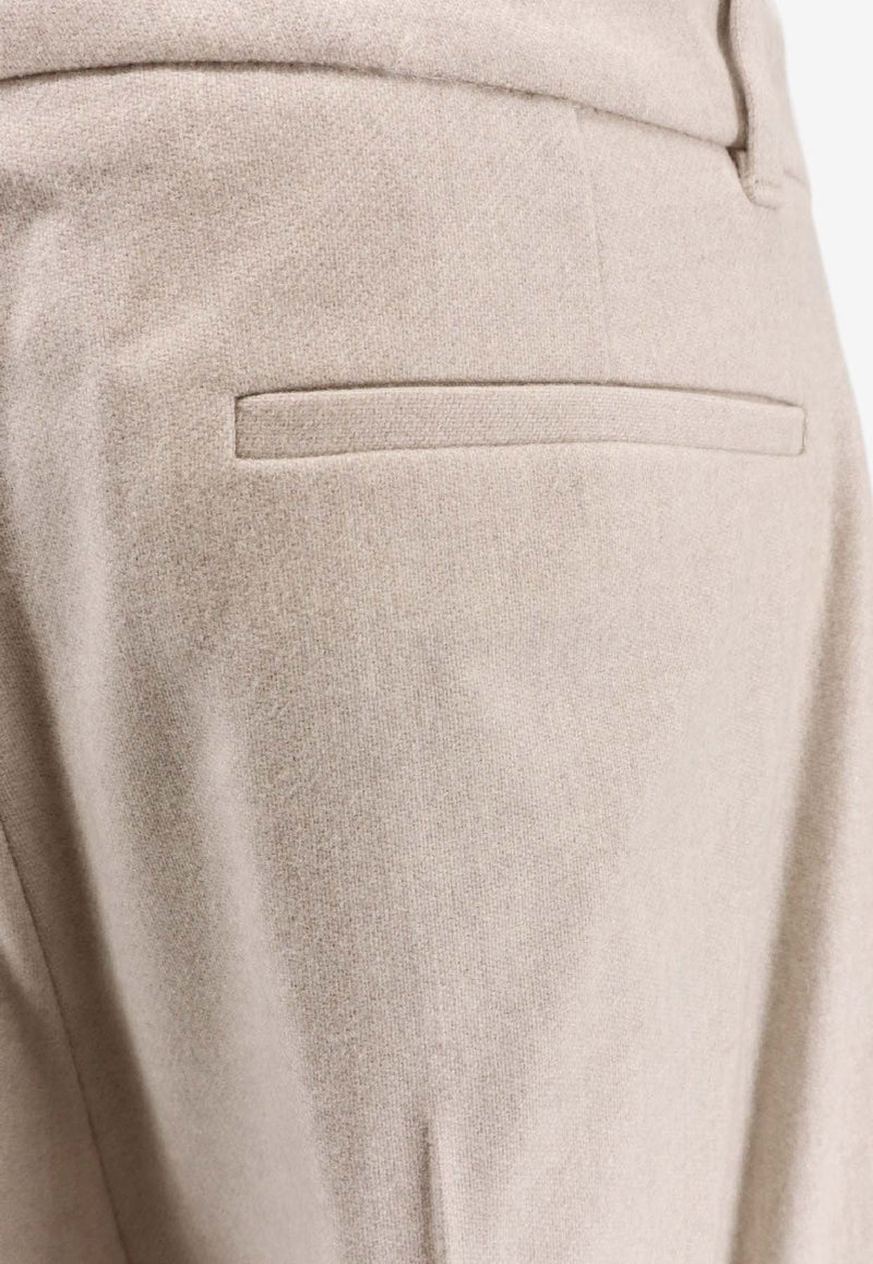 Hugo Boss Tiana Wool-Blend Pants White 50548280118_OPEN WHITE_30893754