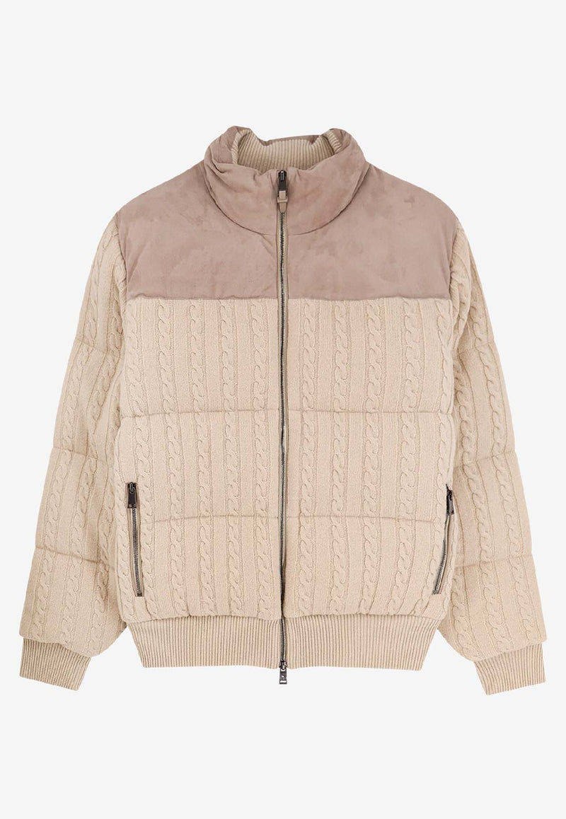 Hugo Boss Heat Wool and Cashmere Jacket Beige 50550028287_Open beige_30893753