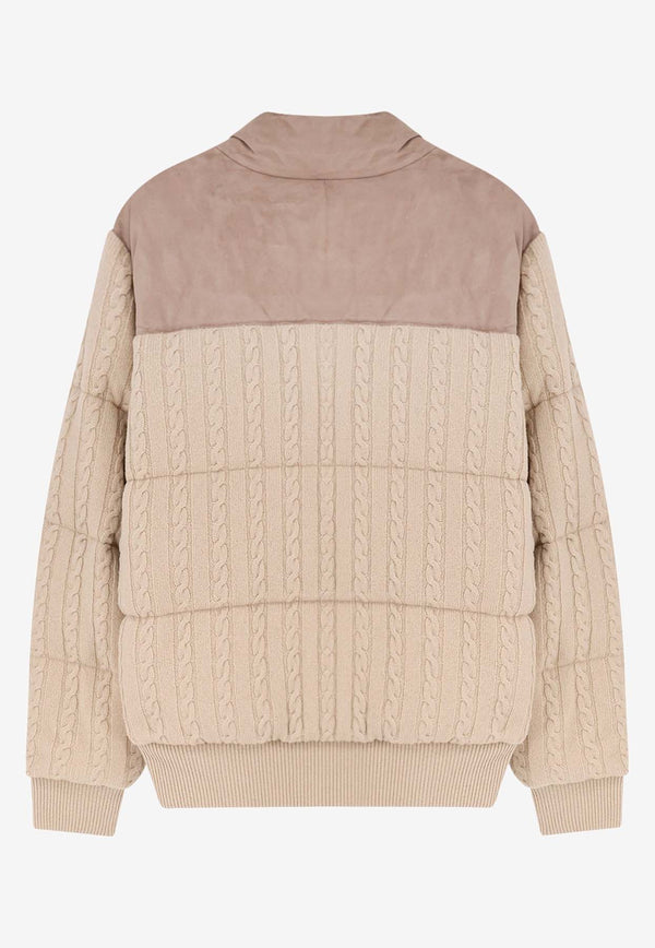 Hugo Boss Heat Wool and Cashmere Jacket Beige 50550028287_Open beige_30893753