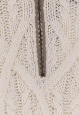 Hugo Boss Harpreno Wool and Cashmere Sweater White 50557441118_OPEN WHITE_30893681