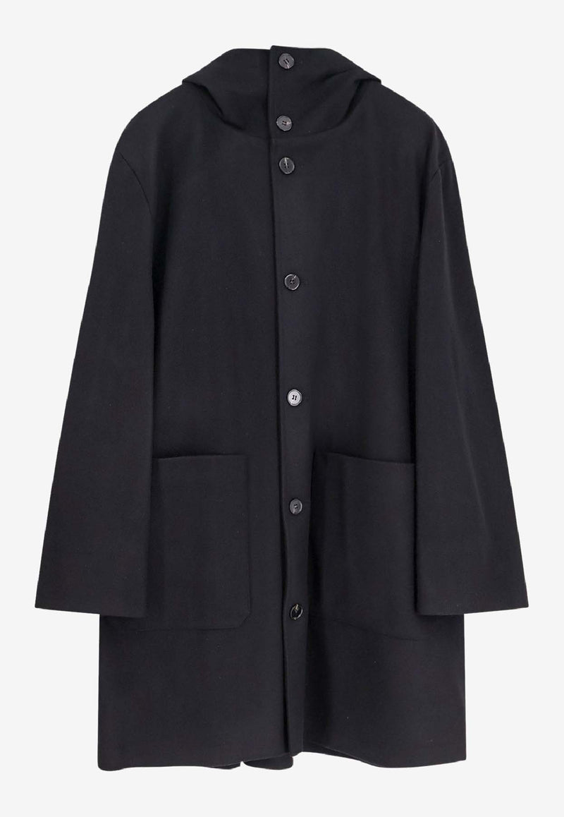 Paltò Single-Breasted Buttoned Coat Black B51PXTONIFWONER_Black_35065782