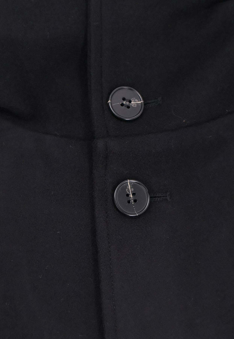 Tonio Single-Breasted Buttoned Coat