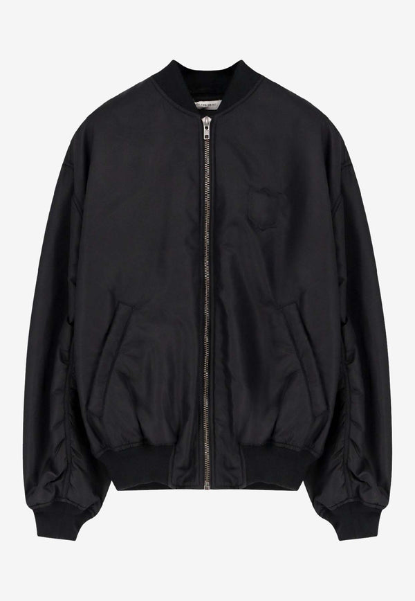 Ih Nom Uh Nit Bomber Zip-Up Jacket Black NUW25104009_Black_35065992