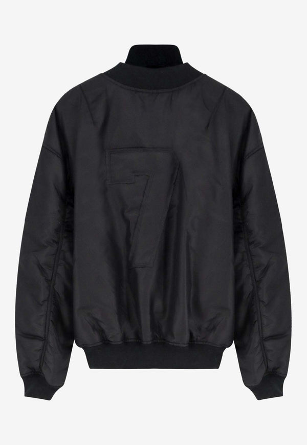 Ih Nom Uh Nit Bomber Zip-Up Jacket Black NUW25104009_Black_35065992