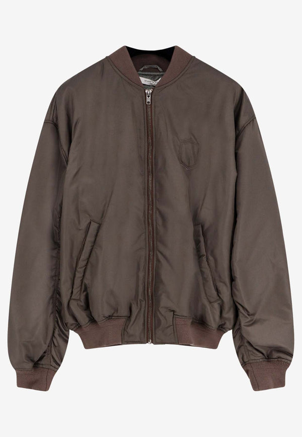 Ih Nom Uh Nit Bomber Zip-Up Jacket Green NUW25104105_Militarygreen_35066001