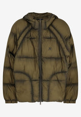 Represent Quilted Down Jacket Green MLM10012059_DARK OLIVE_29841446