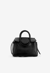 Mini Maude Leather Top Handle Bag