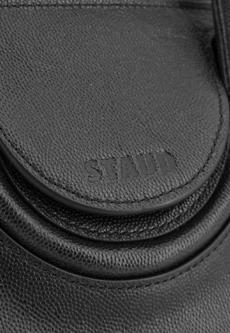 Staud Mini Maude Leather Top Handle Bag Black H25F4034VRBLK_Black_35065847